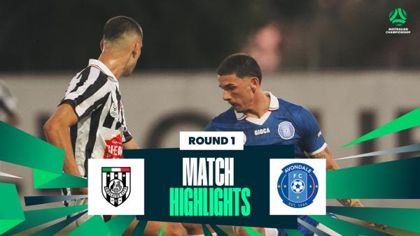 Adelaide City v Avondale FC | Highlights | Australian Championship Round 1