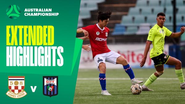 Sydney United 58 v Bayswater City | Extended Highlights | 2025 Australian Championship Round 1
