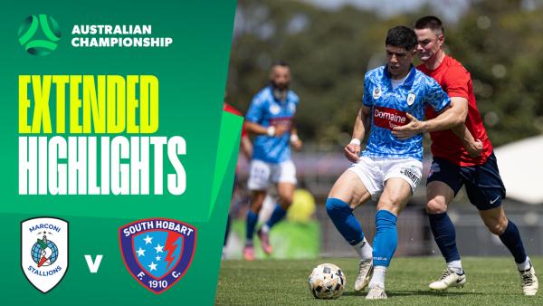 Marconi Stallions v South Hobart | Extended Highlights | 2025 Australian Championship Round 2