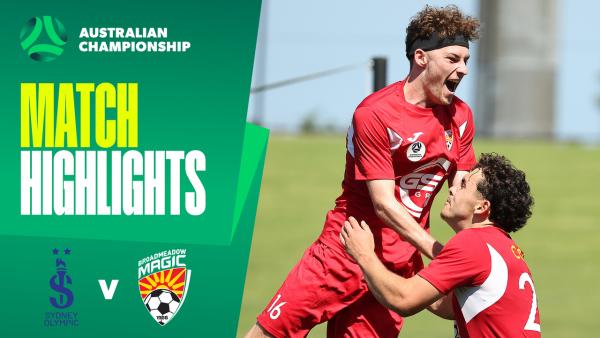 Sydney Olympic v Broadmeadow Magic | Quick Highlights | 2025 Australian Championship Round 2