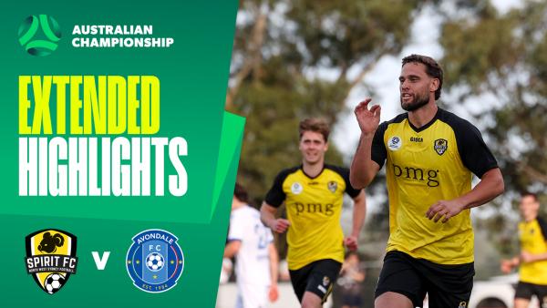 NWS Spirit v Avondale | Extended Highlights | 2025 Australian Championship Round 2