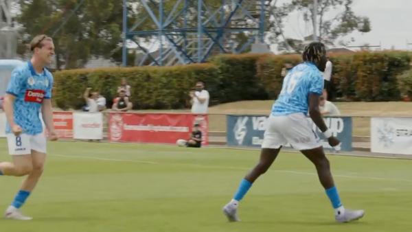 GOAL: Bossley Park erupts as Marconi take the lead