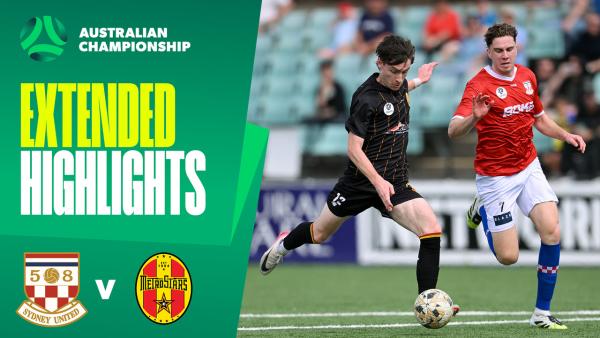 Sydney United 58 v MetroStars | Extended Highlights | 2025 Australian Championship Round 3