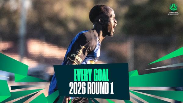 Every goal from Round 1 of the 2026 Australian Championship