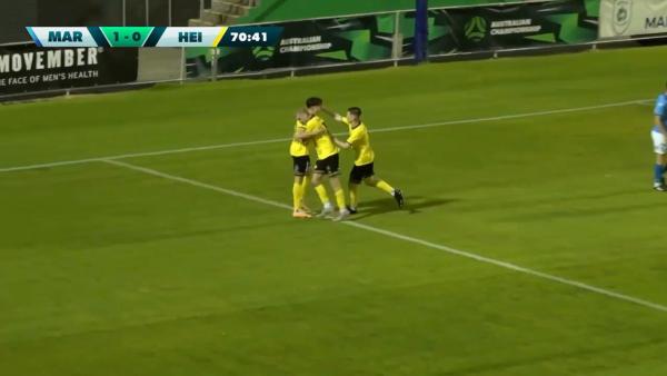 GOAL: Doesn't take long for Bergers to respond