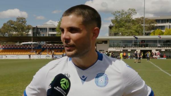 Cian Cuba: When we're in the mood we're unstoppable | Interview | Canberra Croatia v Avondale FC