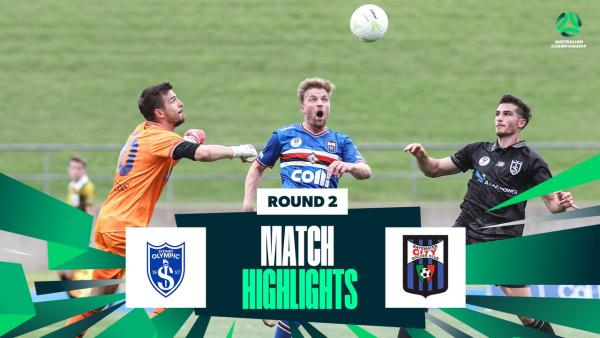 Sydney Olympic v Bayswater City | Highlights | 2026 Australian Championship Round 2