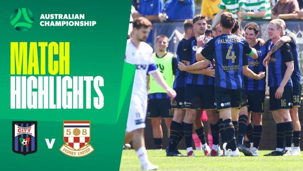 Bayswater City v Sydney United 58 | Quick Highlights | 2025 Australian Championship Round 4