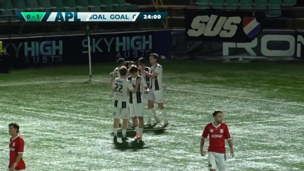 GOAL: Wests APIA draw first blood at Edensor Park