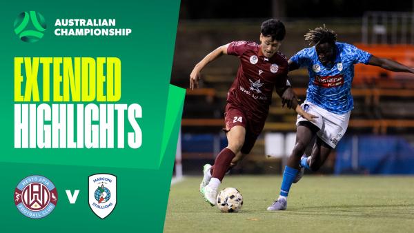 Wests APIA v Marconi Stallions | Extended Highlights | 2025 Australian Championship Quarter Final