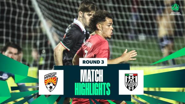 Broadmeadow Magic v Adelaide City | Highlights | 2026 Australian Championship Round 3