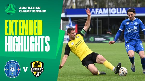 Avondale v NWS Spirit | Extended Highlights | 2025 Australian Championship Round 5