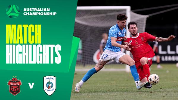 Wollongong Wolves v Marconi Stallions | Quick Highlights | 2025 Australian Championship Round 6