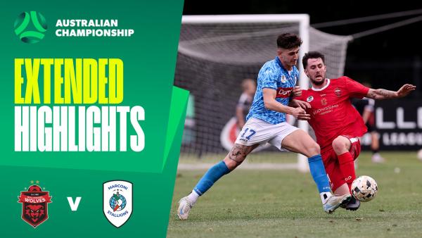 Wollongong Wolves v Marconi Stallions | Extended Highlights | 2025 Australian Championship Round 6