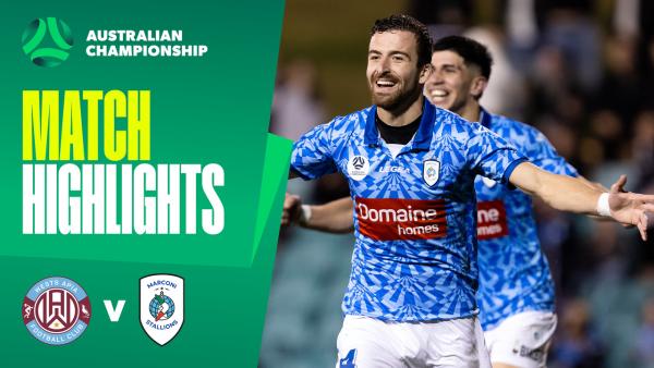 Wests APIA v Marconi Stallions | Highlights | 2025 Australian Championship Quarter Final