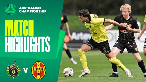 Heidelberg United v MetroStars | Extended Highlights | 2025 Australian Championship Quarter Final