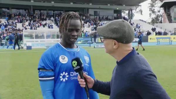 Many Aguek: Scoring to put us in the final is unbelievable  | Interview | 2025 Australian Championship Semi Final