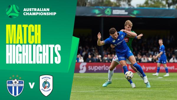 South Melbourne v Marconi Stallions | Quick Highlights | 2025 Australian Championship Grand Final