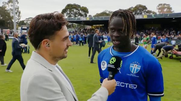 Manny Aguek: As soon as I found the space, I knew it was a goal | Interview | 2025 Australian Championship Grand Final