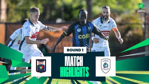 Bayswater City v Marconi Stallions | Highlights | 2026 Australian Championship Round 1