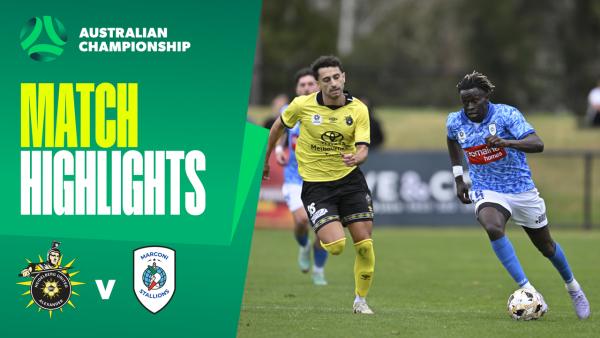 Heidelberg United v Marconi Stallions | Quick Highlights | 2025 Australian Championship Round 1